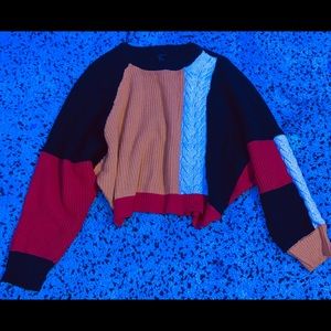 Oversized/Cropped Cardigan